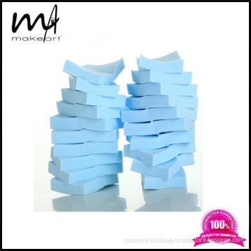 Blue cosmetic block wedge sponge 40 pcs latex free